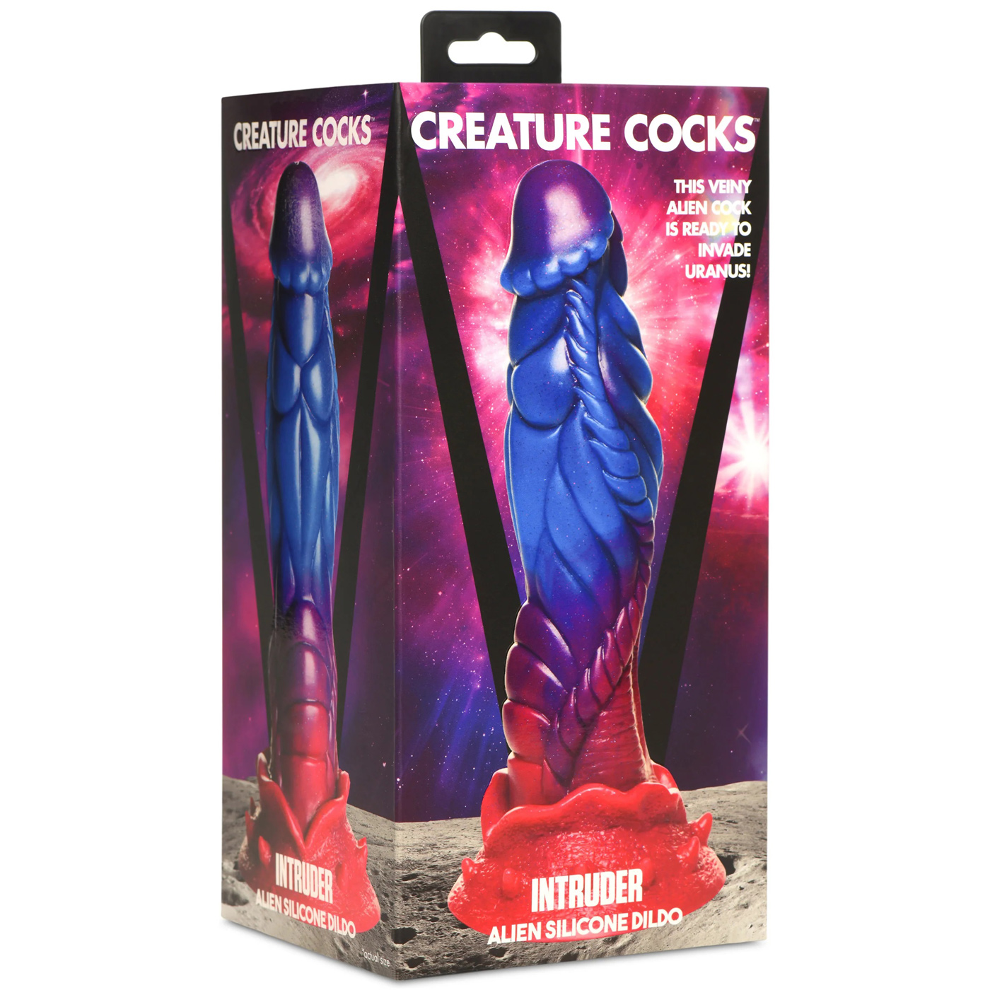 intruder alien silicone dildo