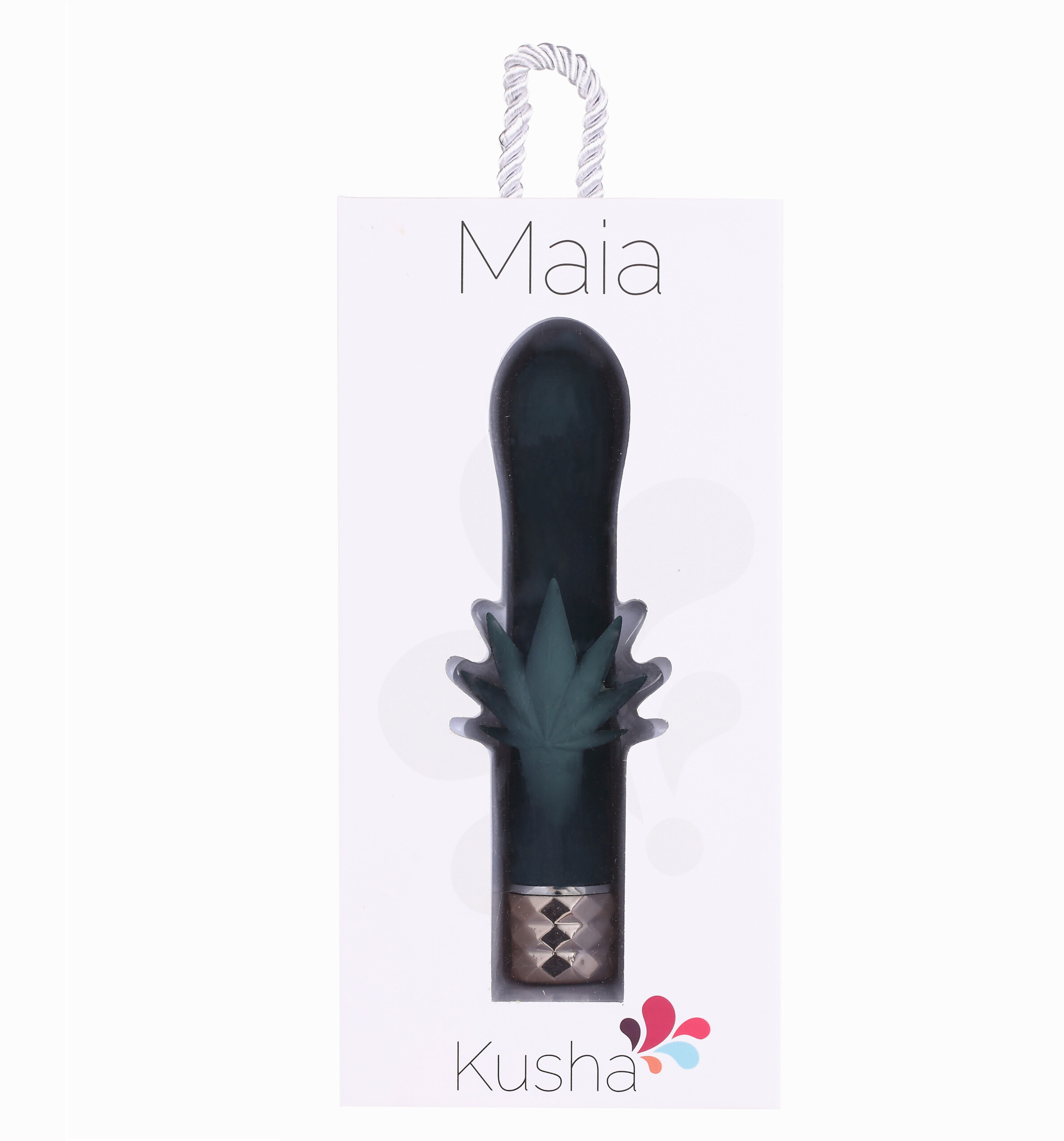 kusha 420 series crystal gems g spot vibrator green