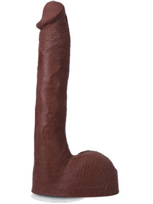 signature cocks pressure 10" cock with removable vac u lock suction cup chocolate