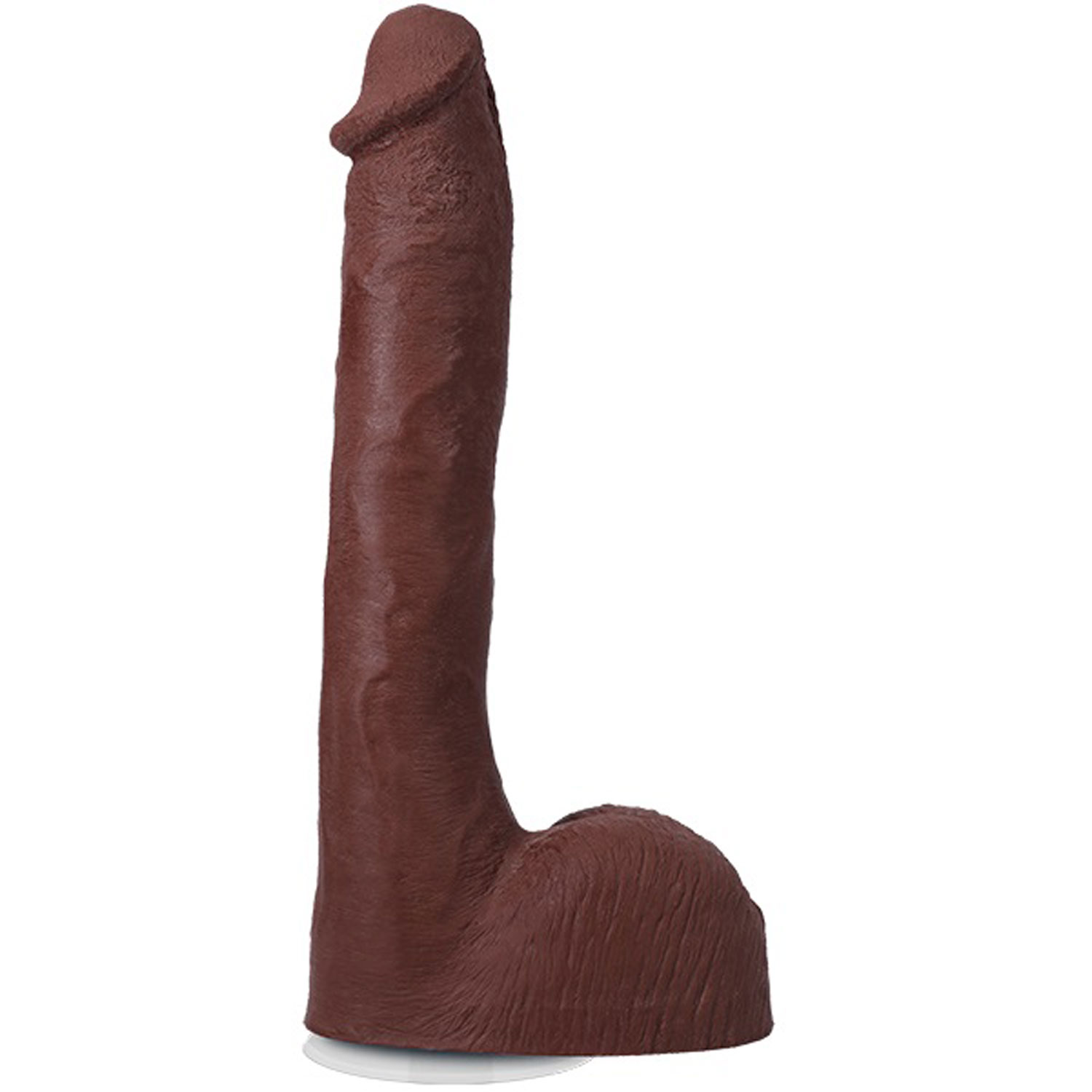 signature cocks pressure 10" cock with removable vac u lock suction cup chocolate