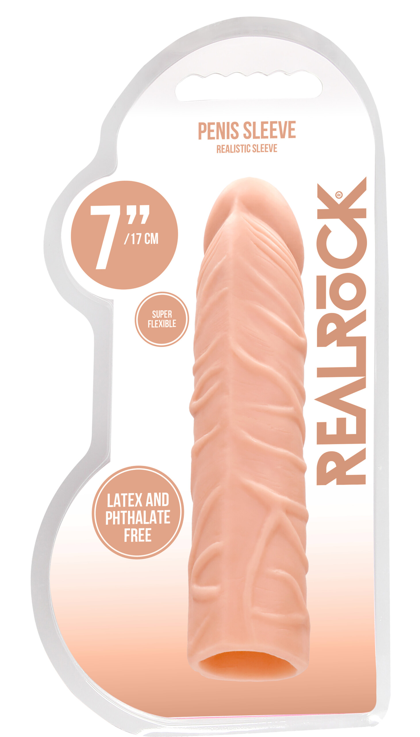 7 inch penis sleeve flesh