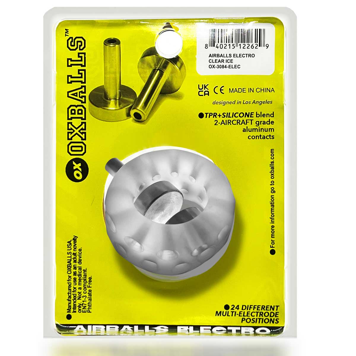 airballs electro air lite ballstretcher with two 4mm electro contact clear ice airballs electro air lite ballstretcher with two 4mm electro contact clear ice