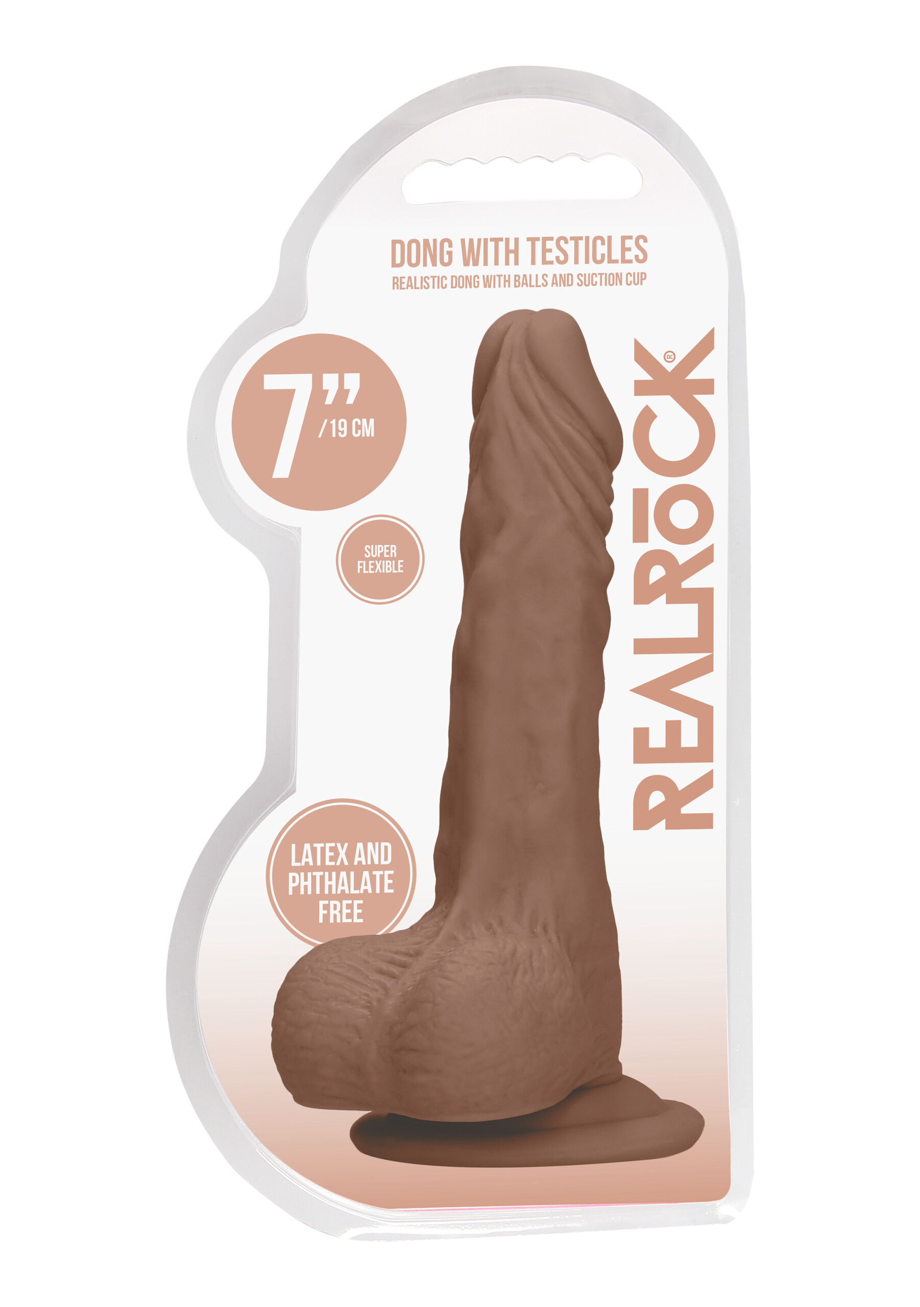 7 inch dong with testicles tan 7 inch dong with testicles tan