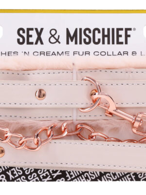 peaches n creame fur collar and leash pink peaches n creame fur collar and leash pink