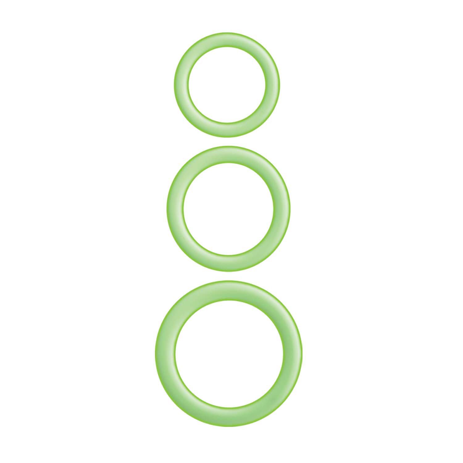 enhancer green glow rings