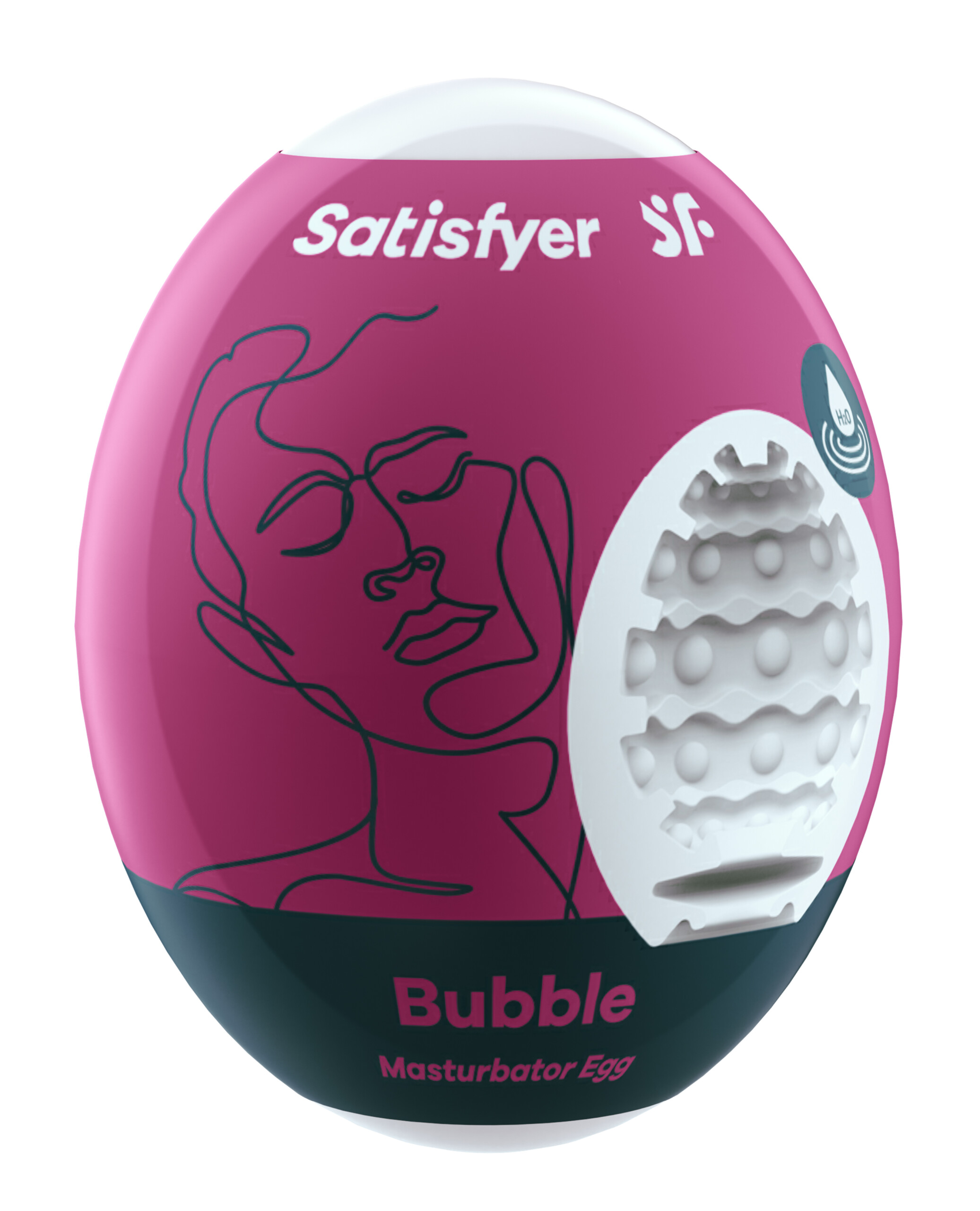 satisfyer masturbator egg bubble violet satisfyer masturbator egg bubble violet