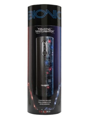 bionic thrusting masturbator black
