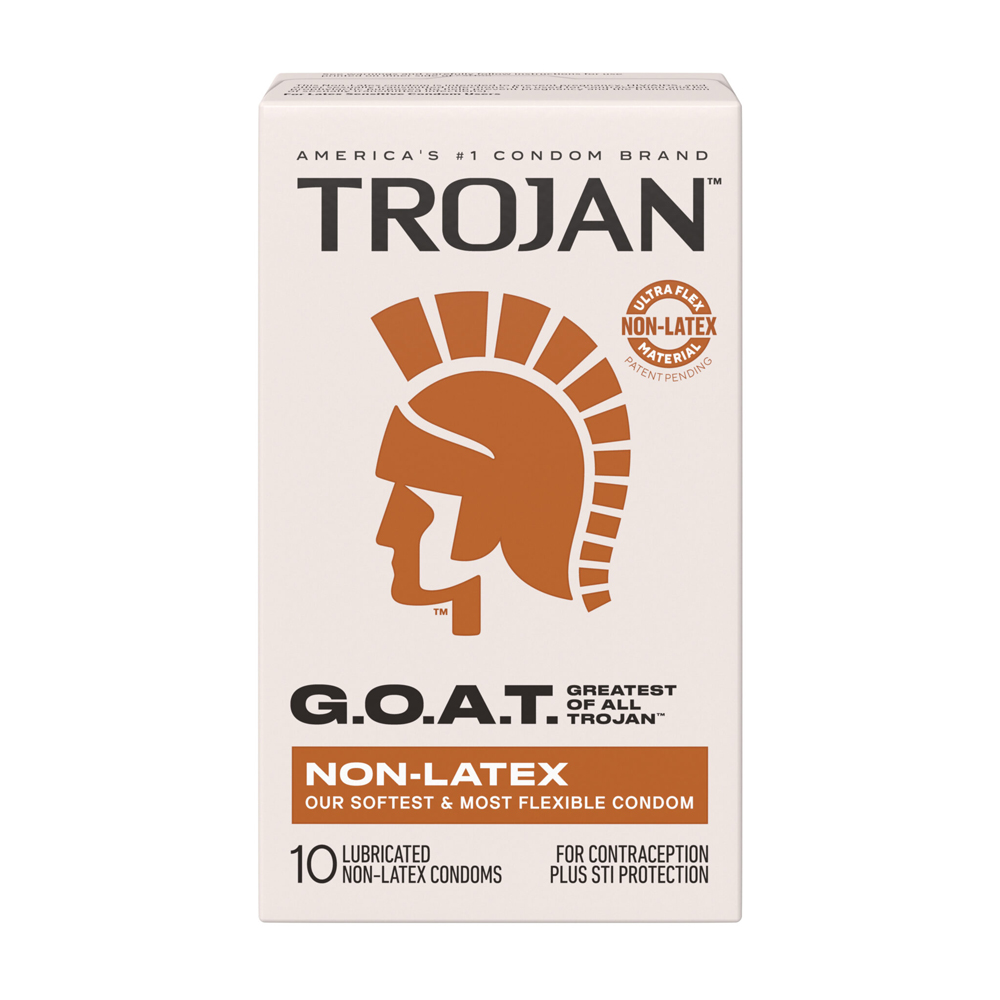 trojan goat non latex condoms 10 pack