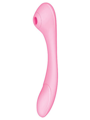 blaze bendable suction massager pink