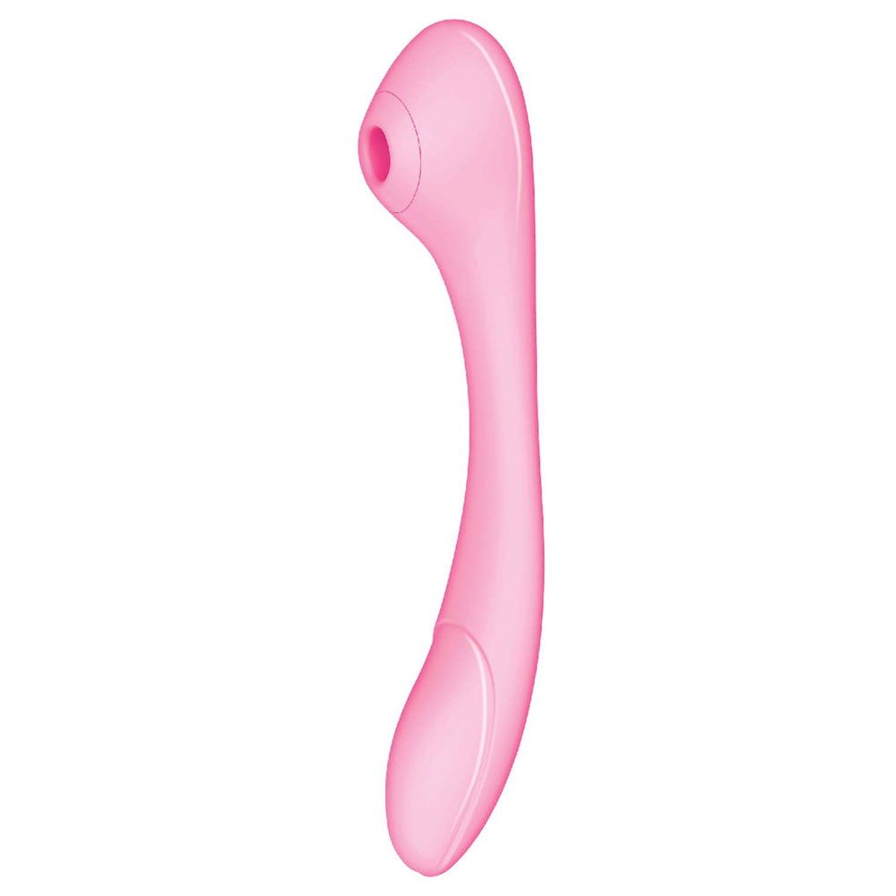 blaze bendable suction massager pink