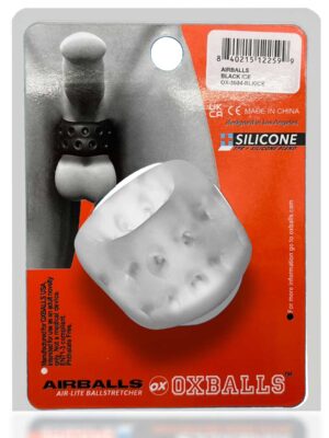 airballs air lite vented ball stretcher clear ice
