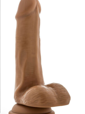 dr. skin dr. jeffrey 6.5 inch dildo with balls tan