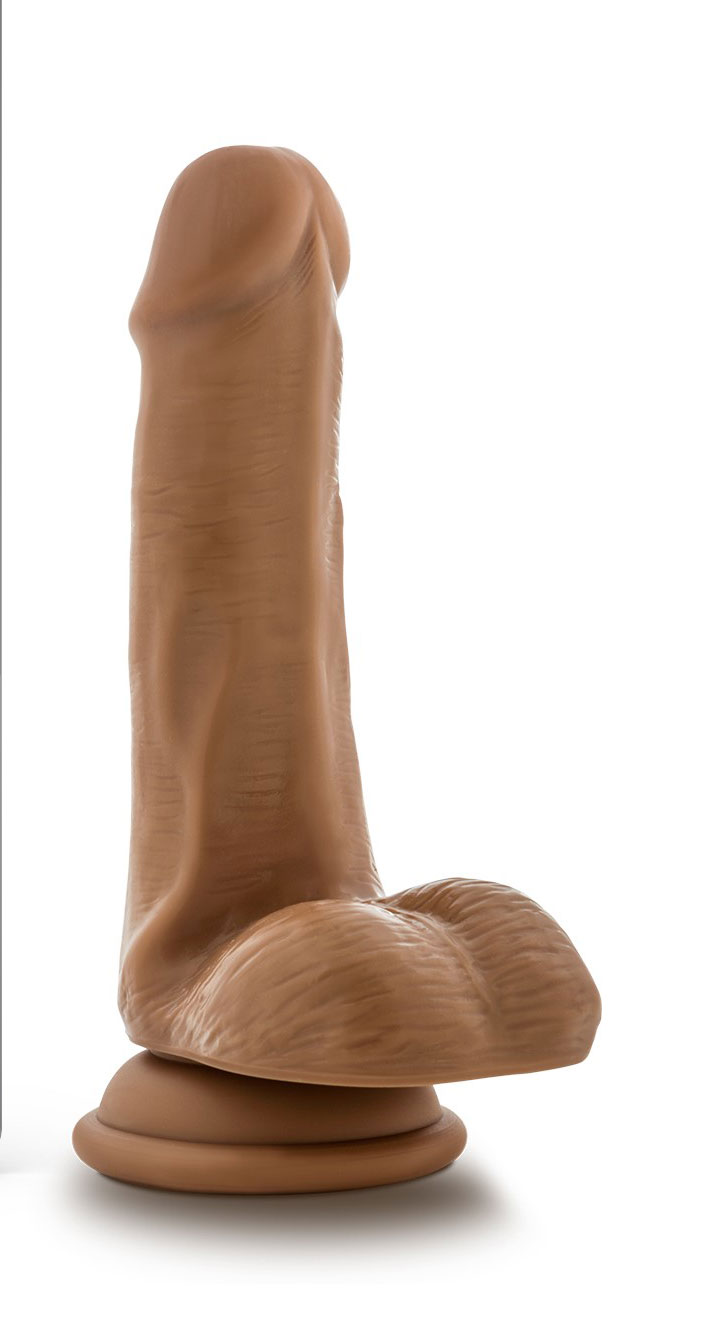 dr. skin dr. jeffrey 6.5 inch dildo with balls tan dr. skin dr. jeffrey 6.5 inch dildo with balls tan