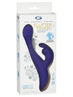 flutter touch rabbit violet