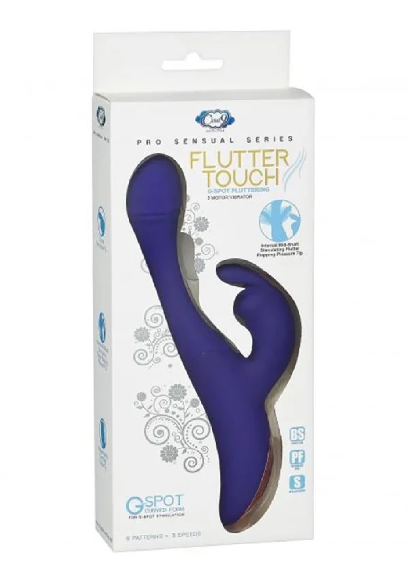 flutter touch rabbit violet