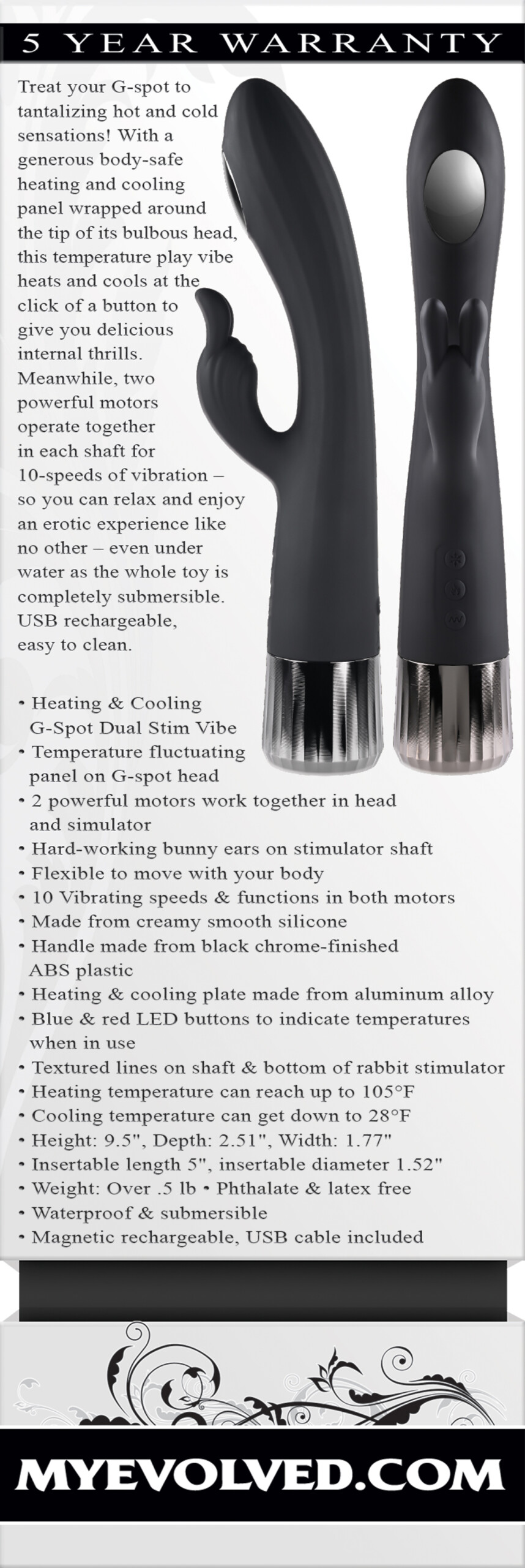 heat up and chill black