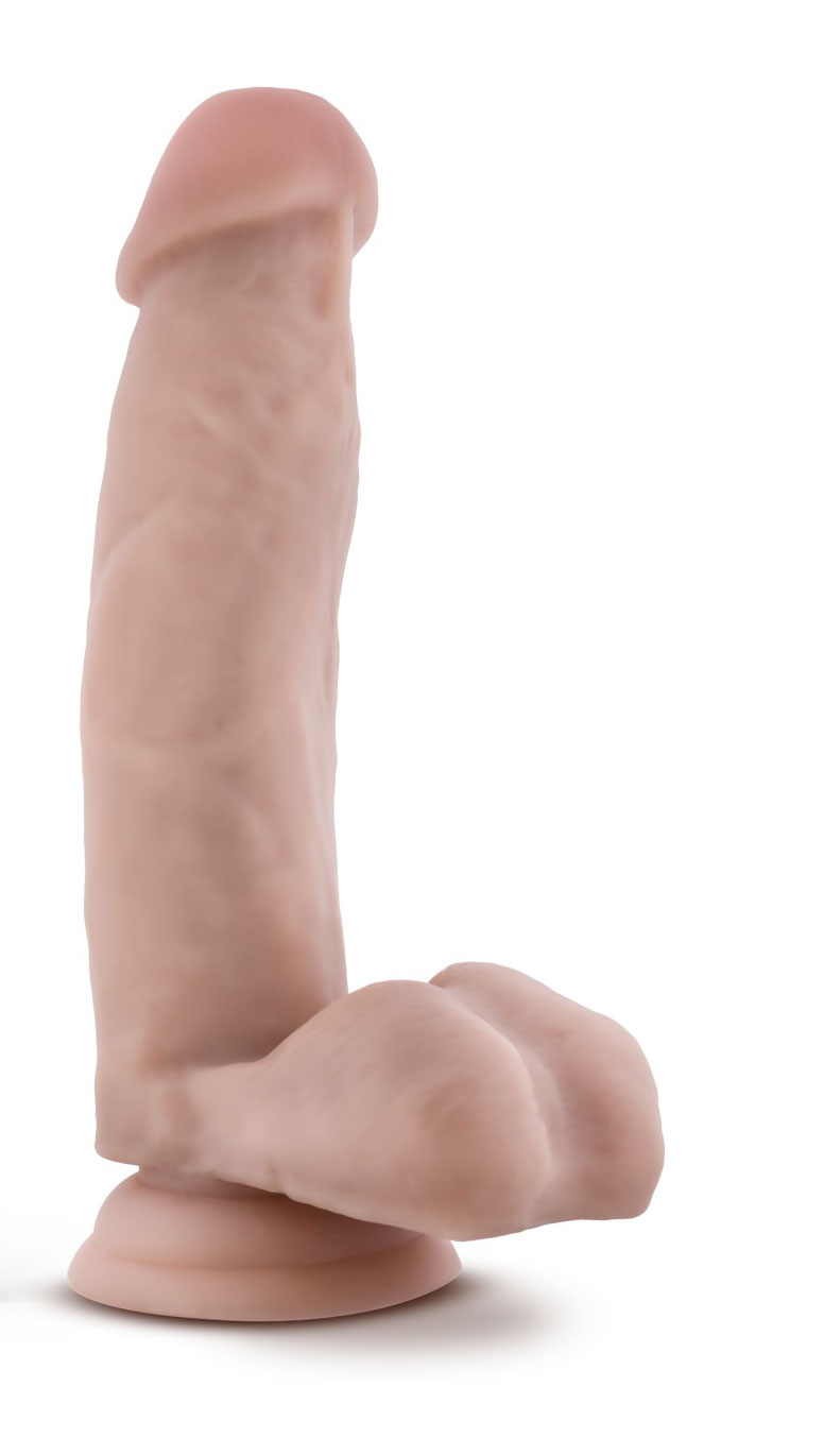 dr. skin dr. mark 7 inch dildo with balls beige dr. skin dr. mark 7 inch dildo with balls beige