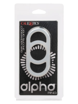 alpha liquid silicone commander ring natural