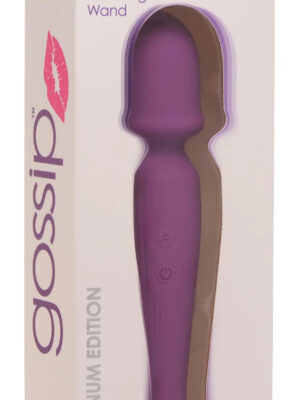 silicone wand massager violet