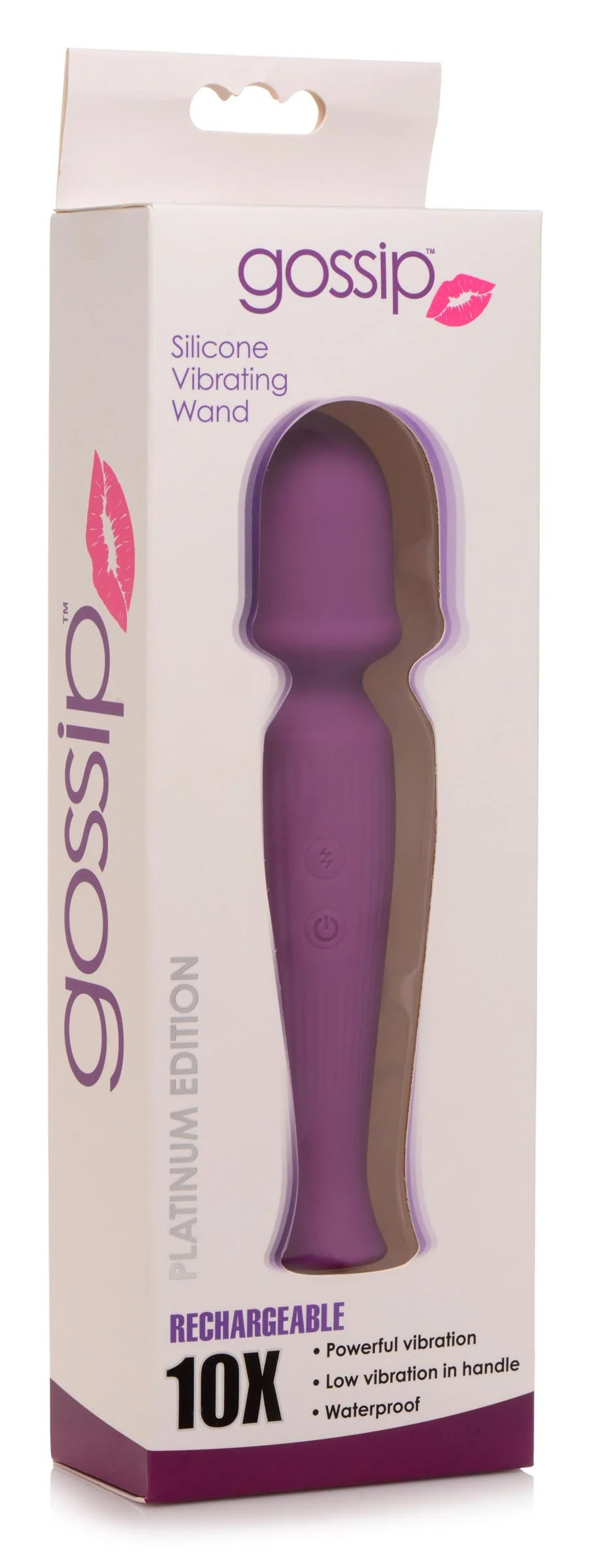 silicone wand massager violet silicone wand massager violet