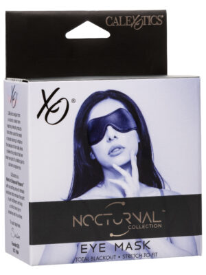 nocturnal collection eye mask black