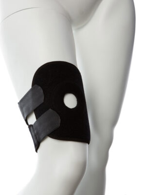 gender fluid thigh rider strap on harness large/xxlarge black