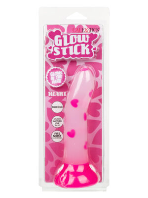 glow stick heart pink