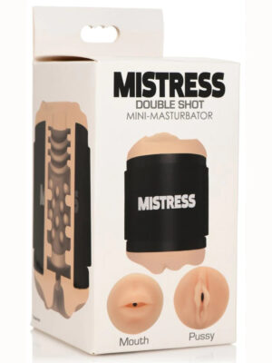 mistress double shot mouth and pussy stroker light mistress double shot mouth and pussy stroker light