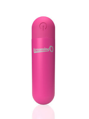 screaming o soft touch rechargeable bullet pink