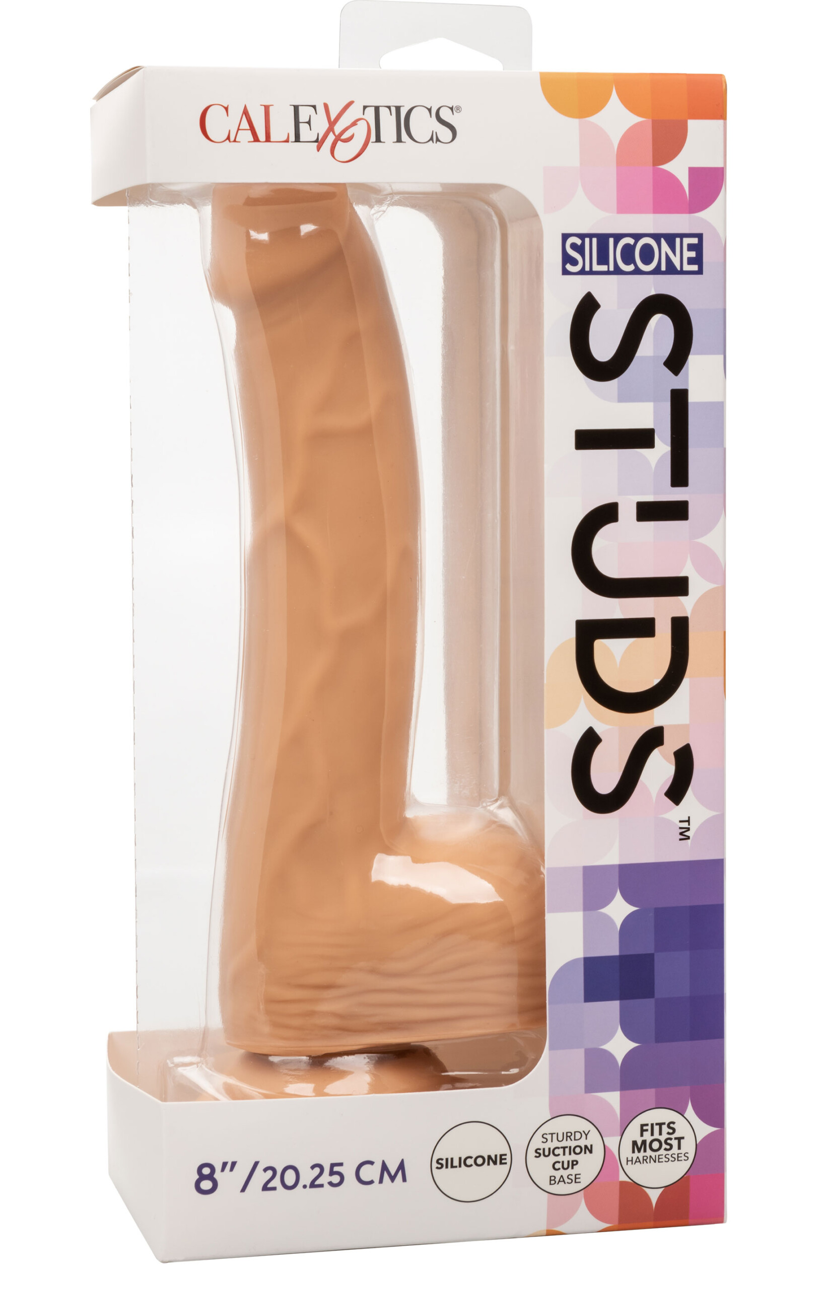 silicone studs 8 inch ivory