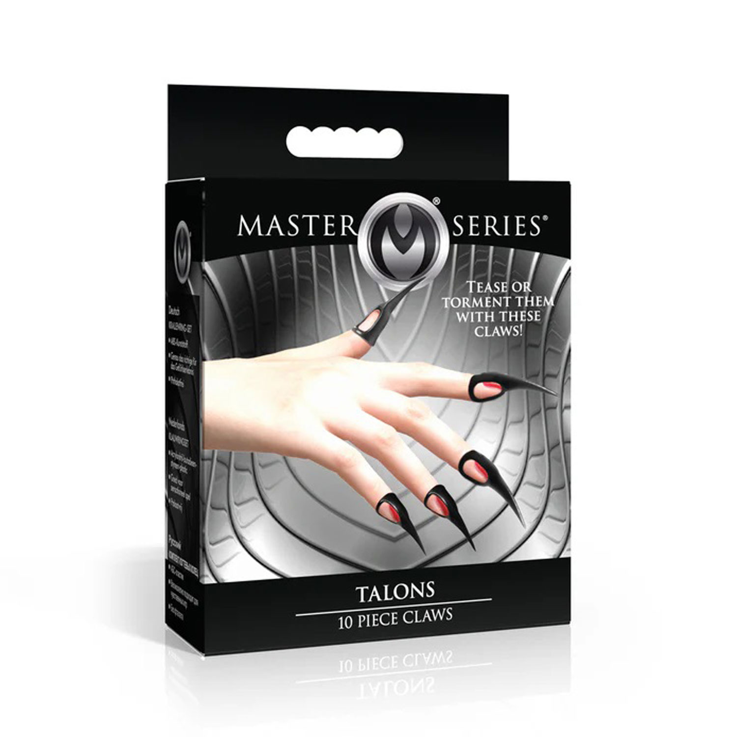 talons 10 piece claws black