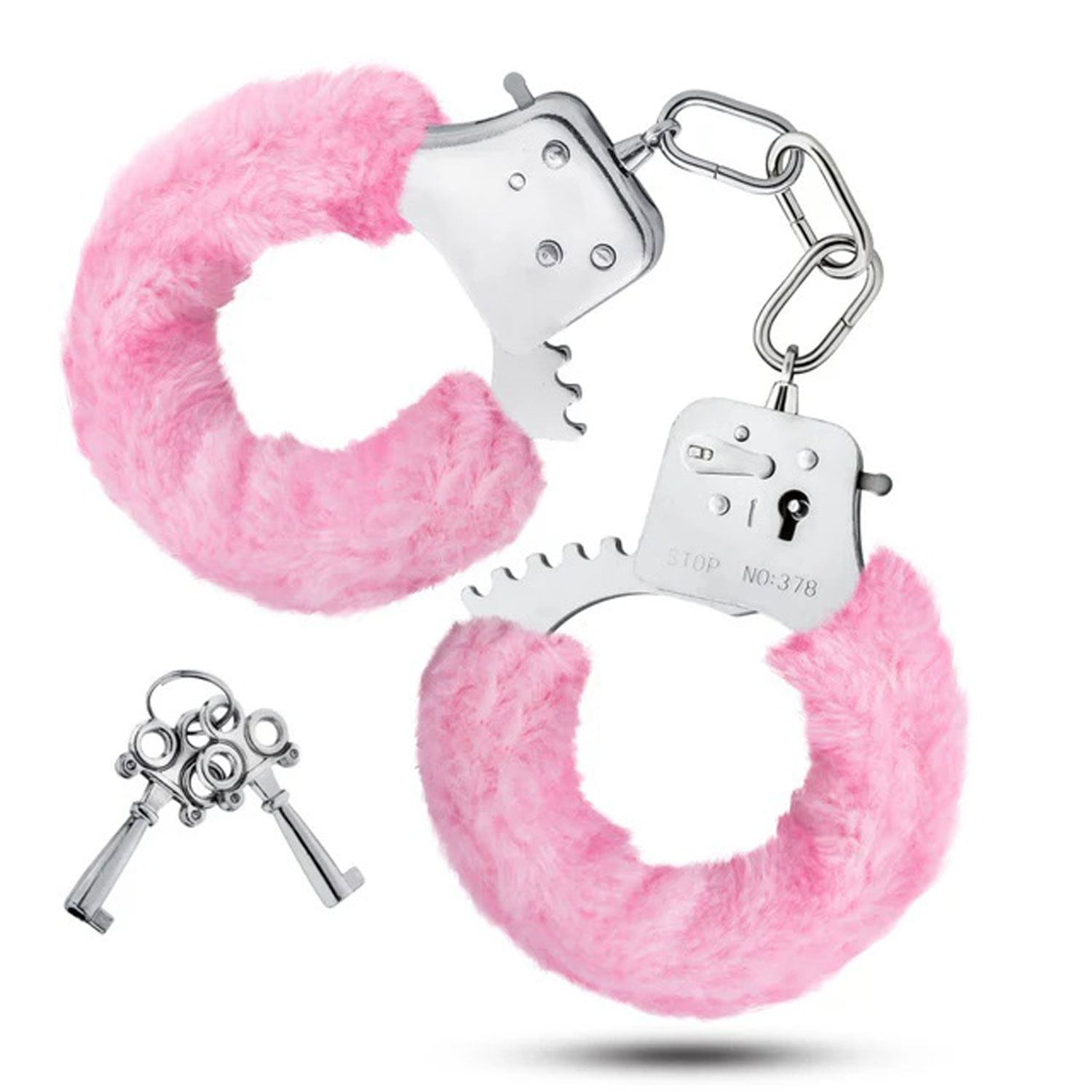 temptasia beginner cuffs pink