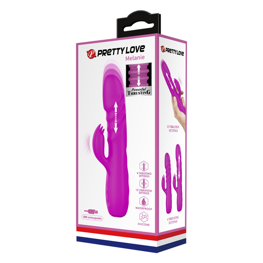 pretty love melanie powerful thrusting purple