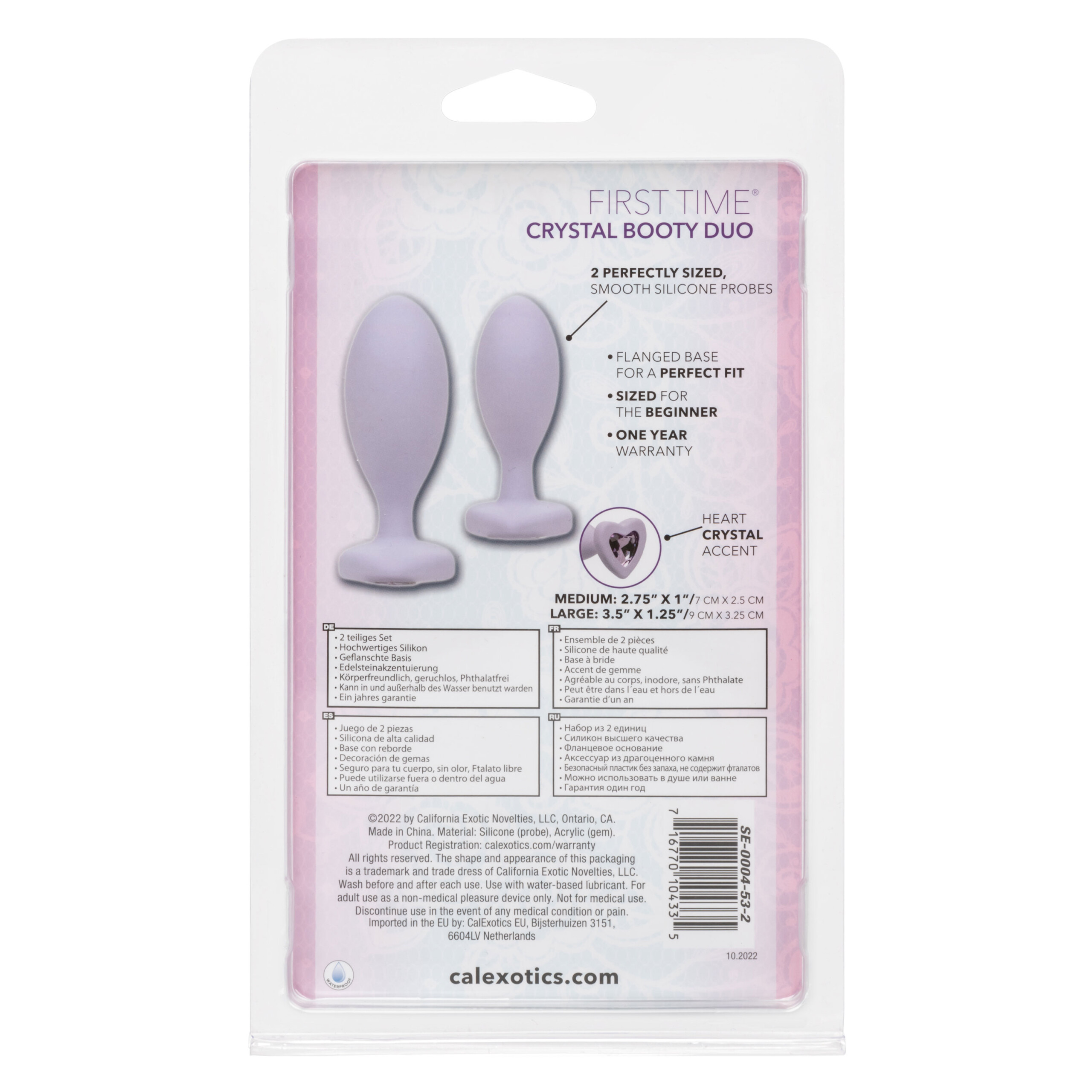 love crystal booty duo purple