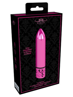 glamour rechargeable abs bullet pink