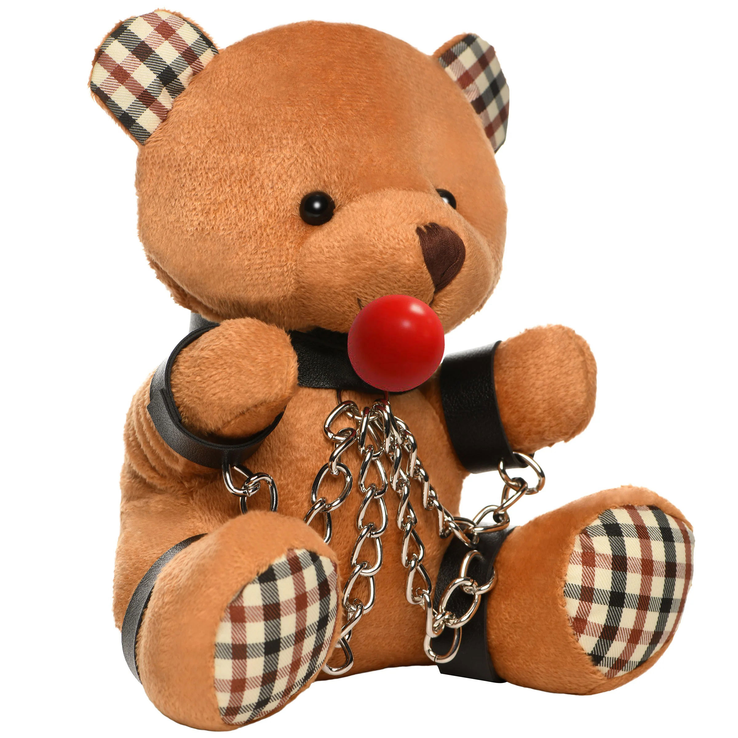 gagged teddy bear plush gagged teddy bear plush