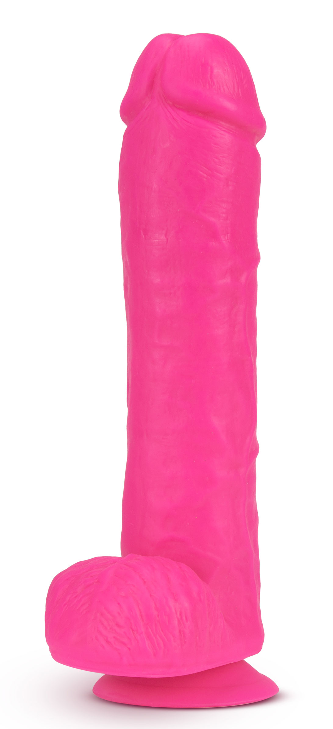 neo 11 inch dual density dildo neon pink