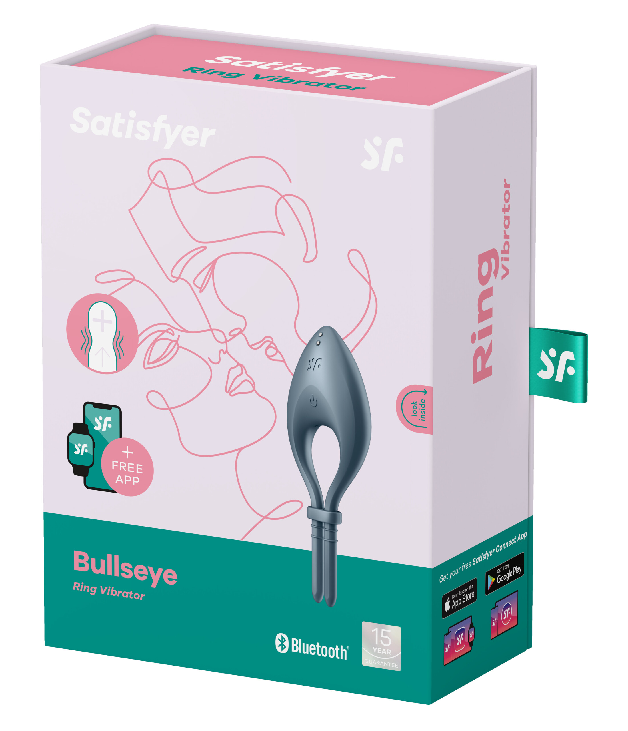 bullseye ring vibrator dark blue