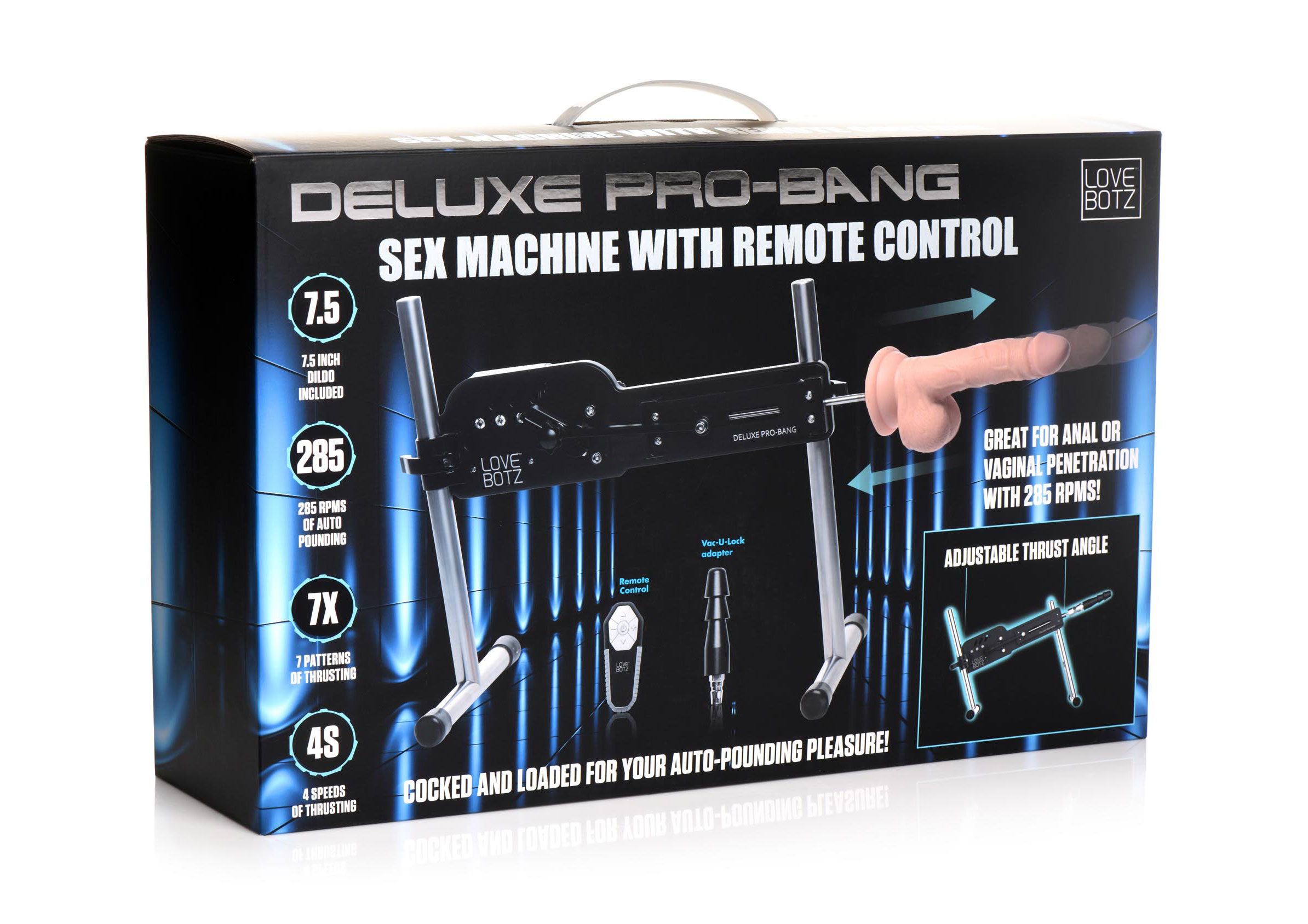 deluxe pro bang sex machine with remote control