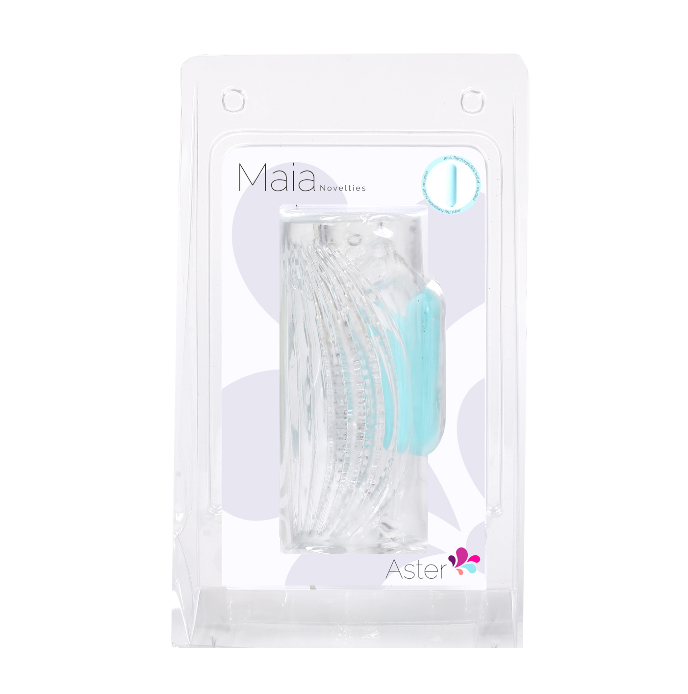 aster vibrating male masturbator with bullet clear