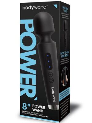 bodywand 8 inch power wand black