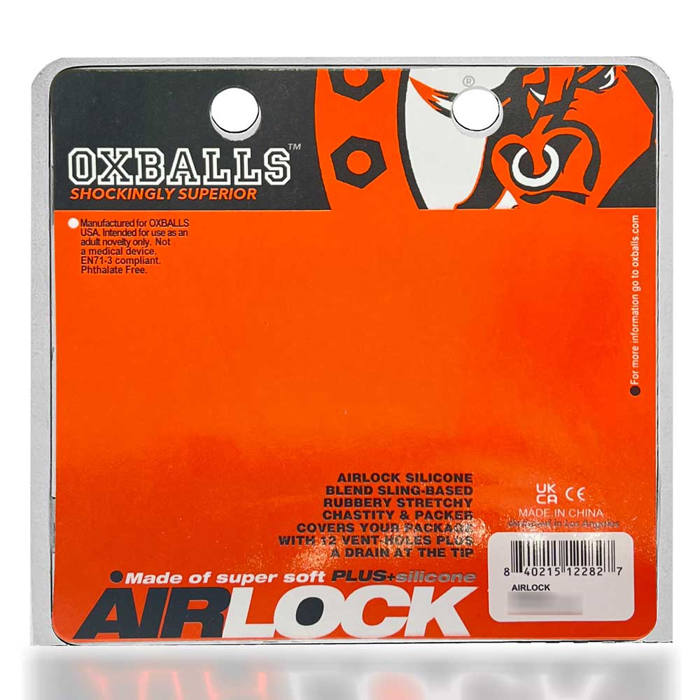 airlock air lite vented chastity black ice