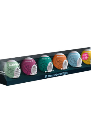 masturbator eggs 6 piece set