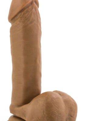 dr. skin dr. william 8 inch dildo with balls tan