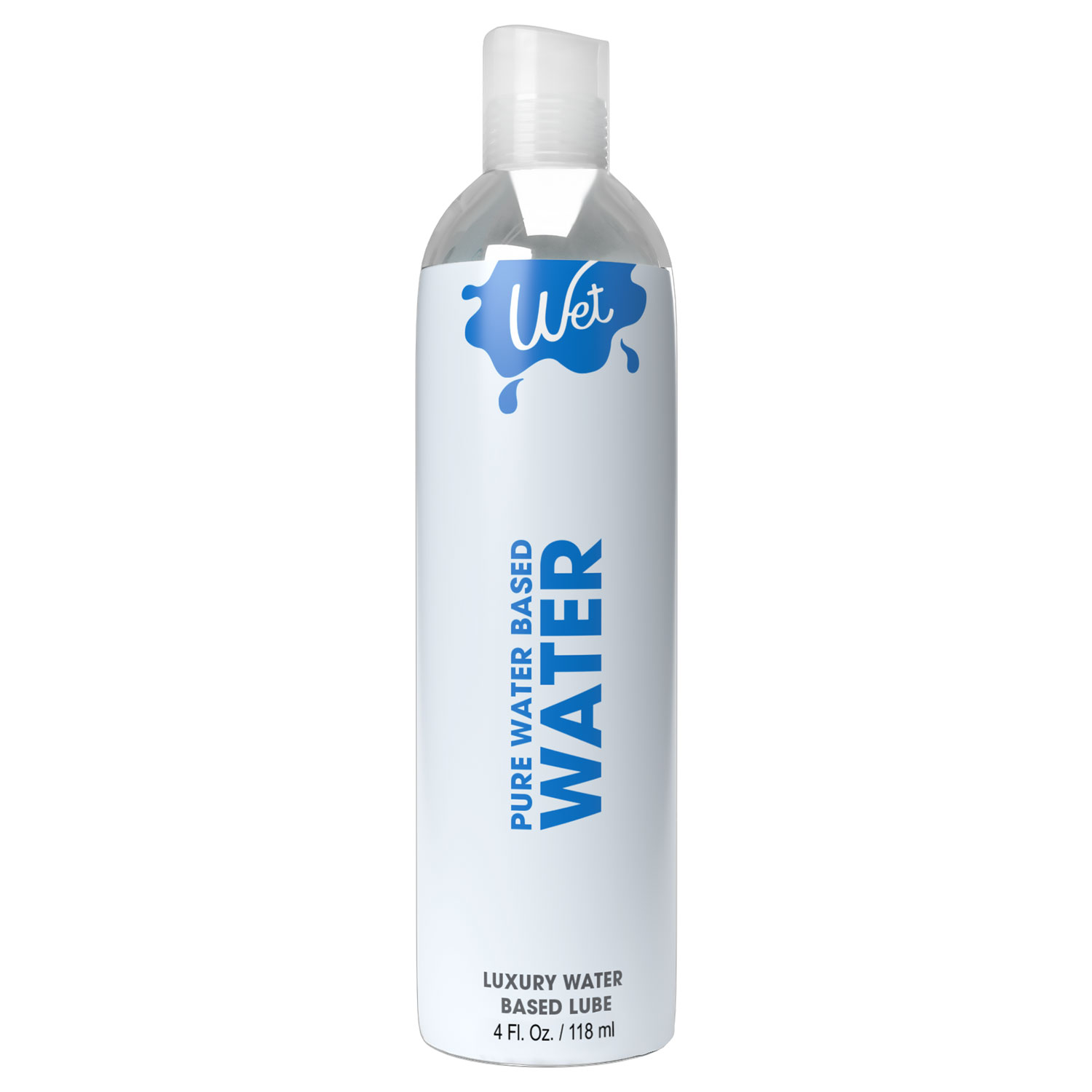 wet water luxury waterbased lubricant 4 oz