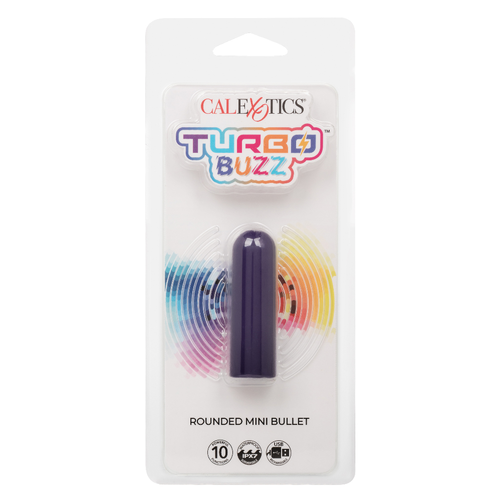 turbo buzz rounded mini bullet purple