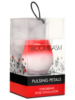pulsing petals throbbing rose stimulator red