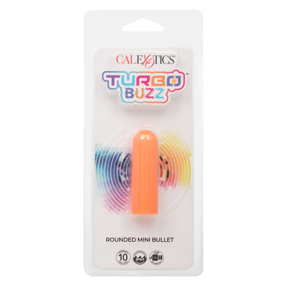 turbo buzz rounded mini bullet orange