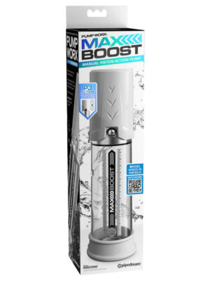 pump work max boost white/clear