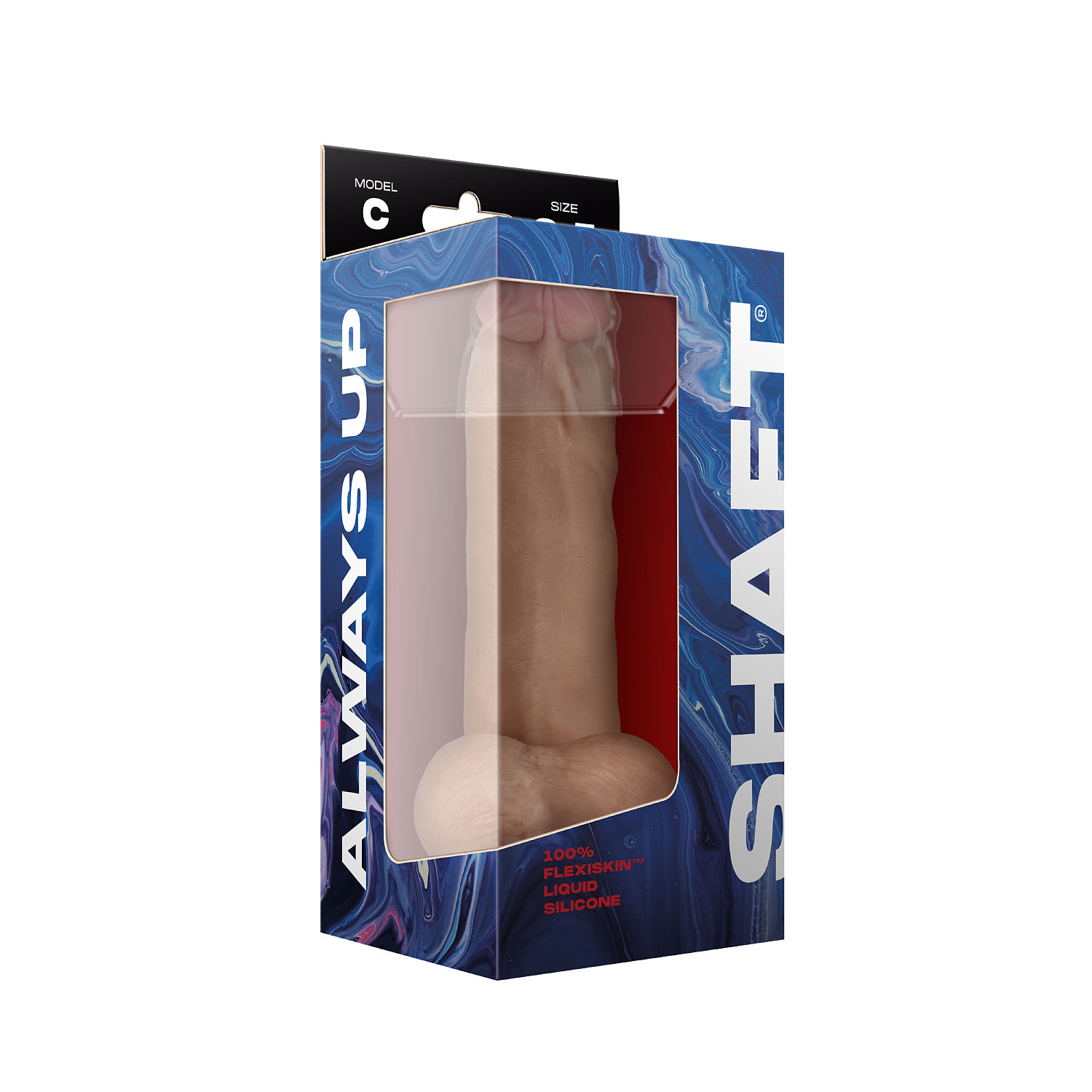 shaft model c 8.5 inch liquid silicone dong with balls pine shaft model c 8.5 inch liquid silicone dong with balls pine